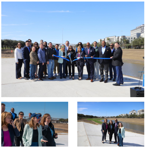Flooding Ribbon Cutting Event
