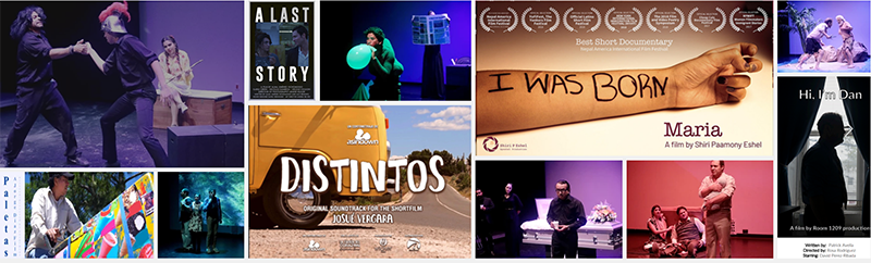 2018 Film Selections for La Vida Es  Cortos/Life is Shorts by TEATRX