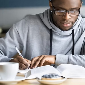 Student Studying