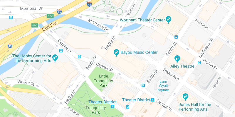 Theatre District Map