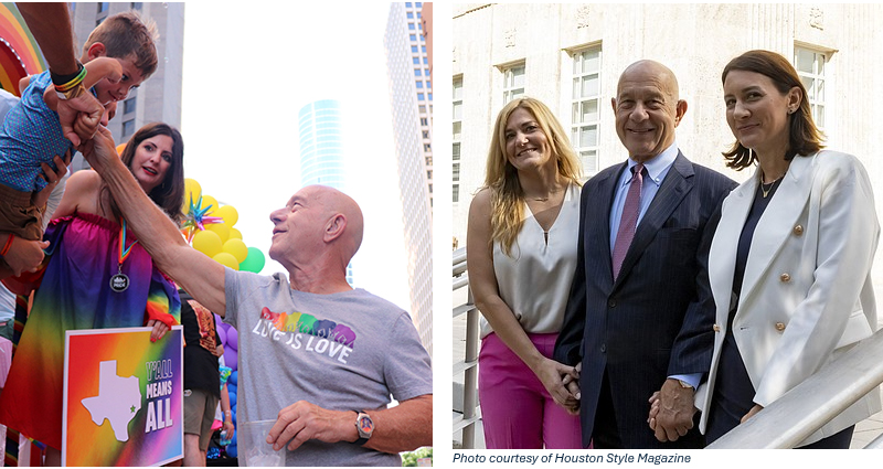 Pride Parade and Fathers Day Collage