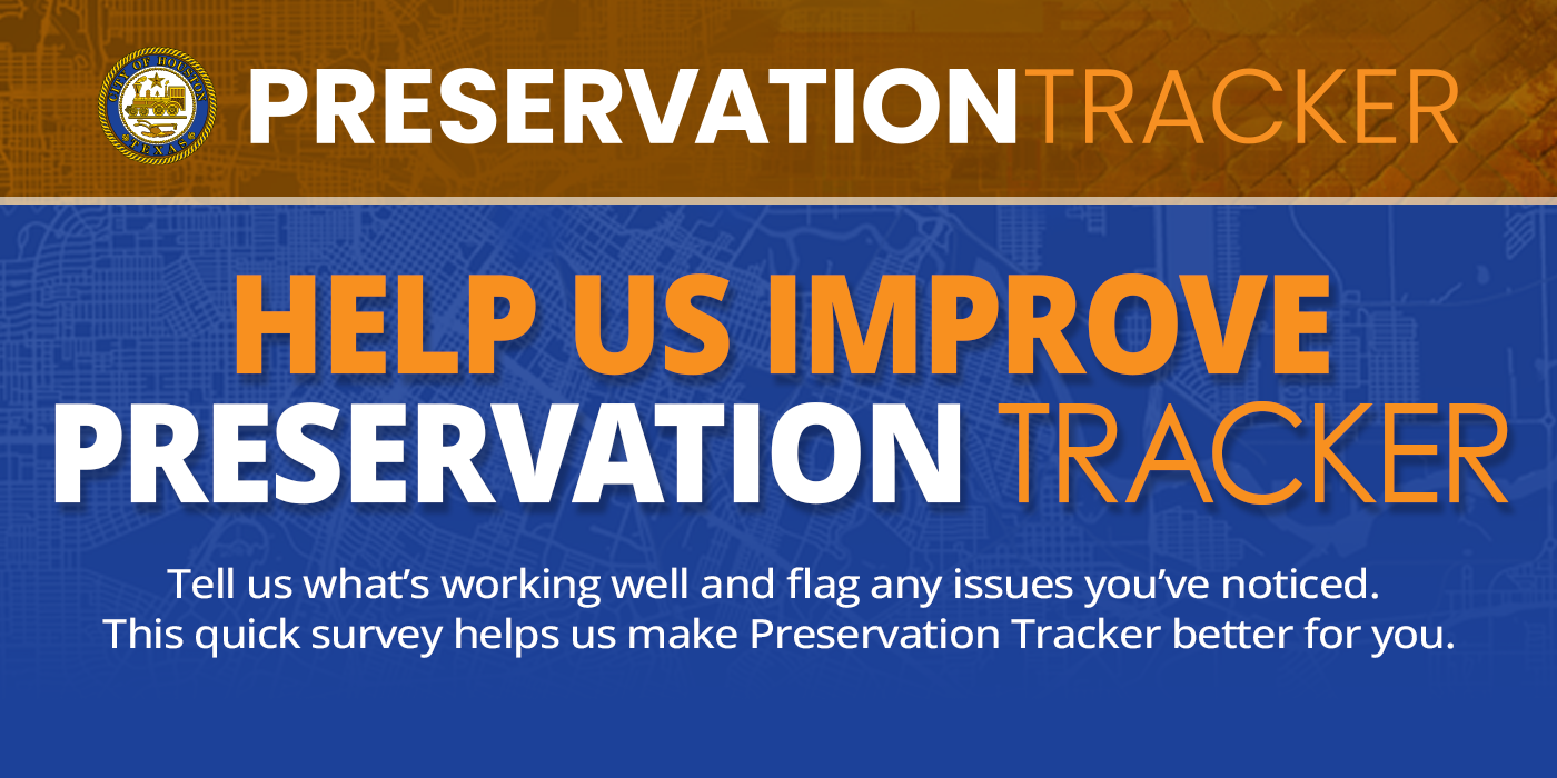 Preservation Tracker Online Survey