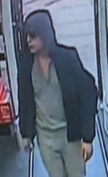 Surveillance photo of the suspect