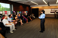 Members of the Houston Police Department’s Command Staff recently honored dozens of local high school students