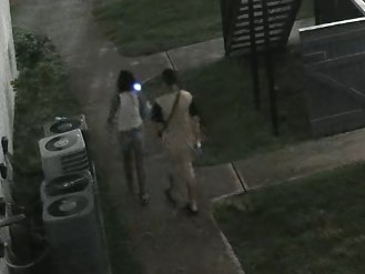 Victim (left) and Wanted Suspect