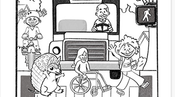 Vision Zero Coloring Book